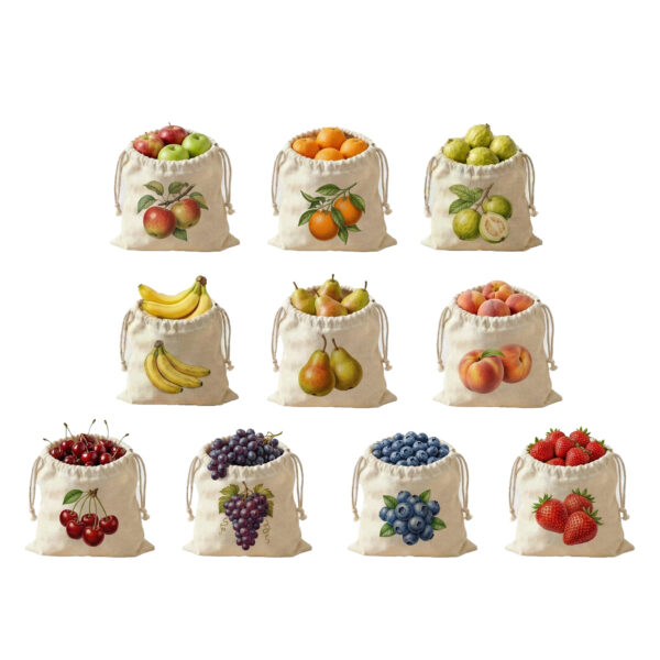 Fruit cotton bag 12x12 Inch