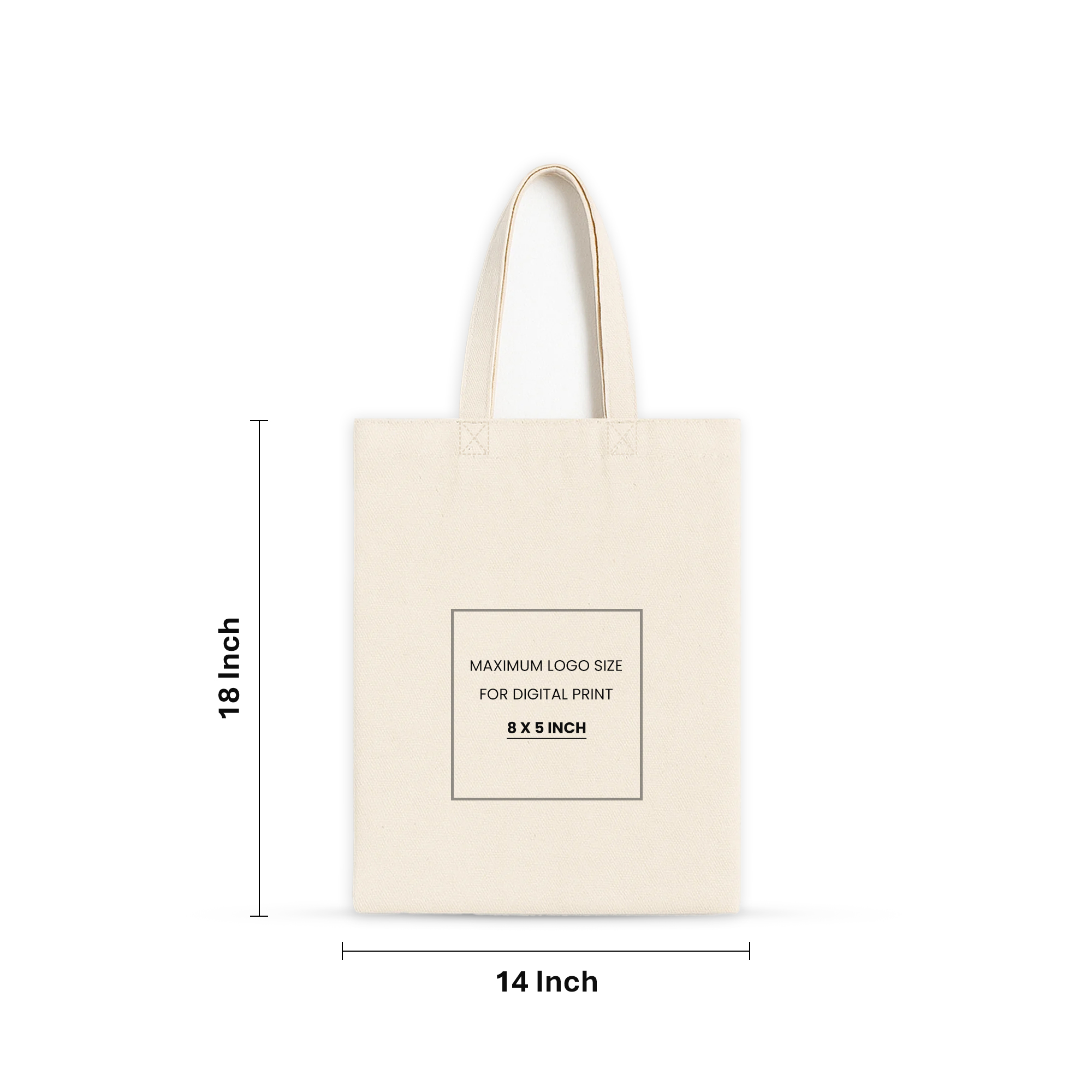 Artboard 2 14 x 18 Inch Cotton Tote Bag | 150 GSM - Image 1