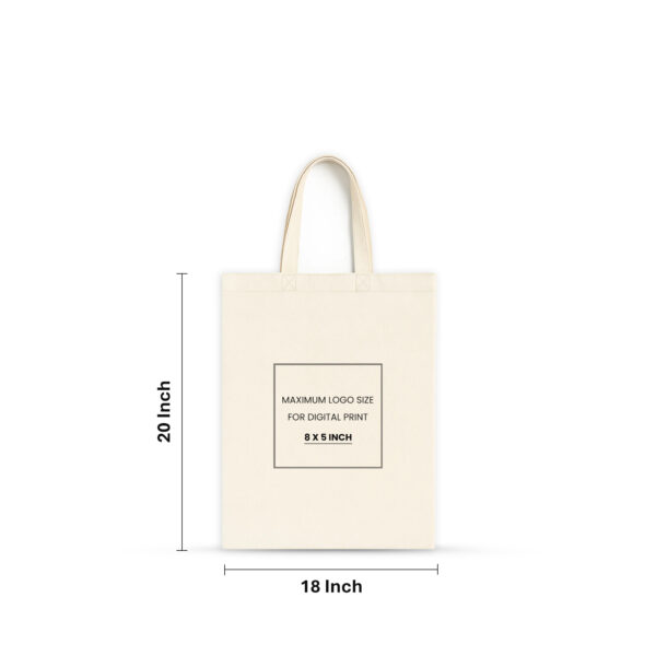 18 x 20 Inch Cotton Tote Bag | 150 GSM