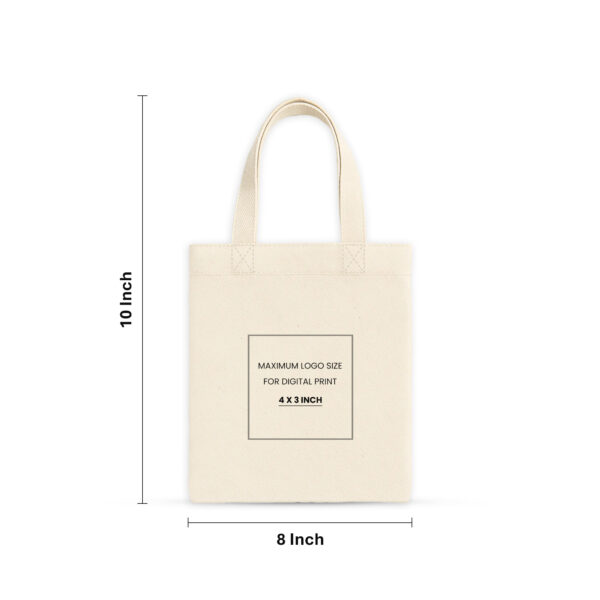 8x10 Inch Cotton Tote Bag | 150 GSM